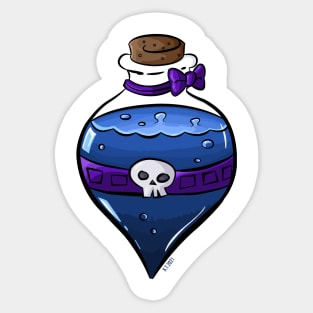 Poison Bottle Sticker